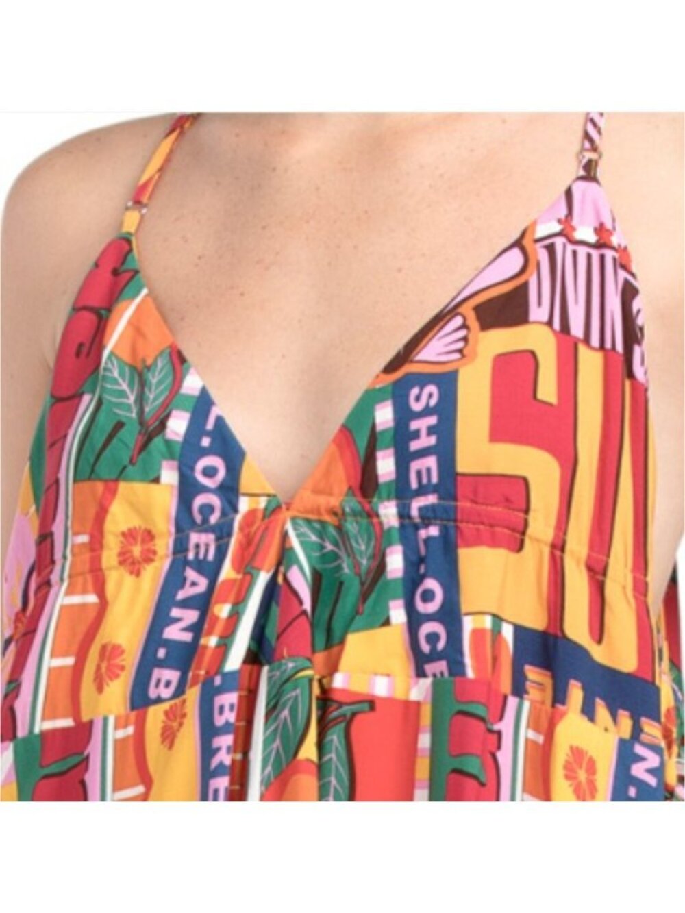 LABEL OF LOVE Cutout Front Sun Summer Dress - Picture 3 of 5